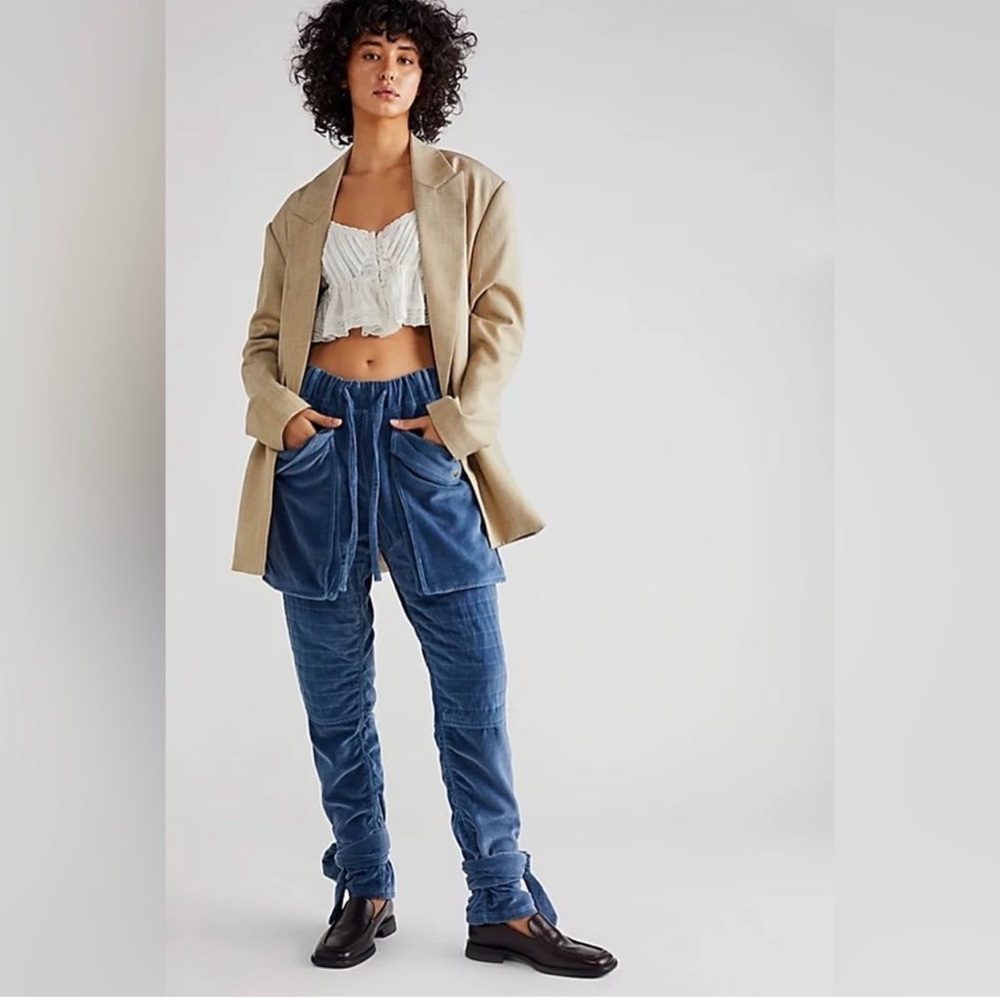 Free people Nicholas k velvet pants nwt